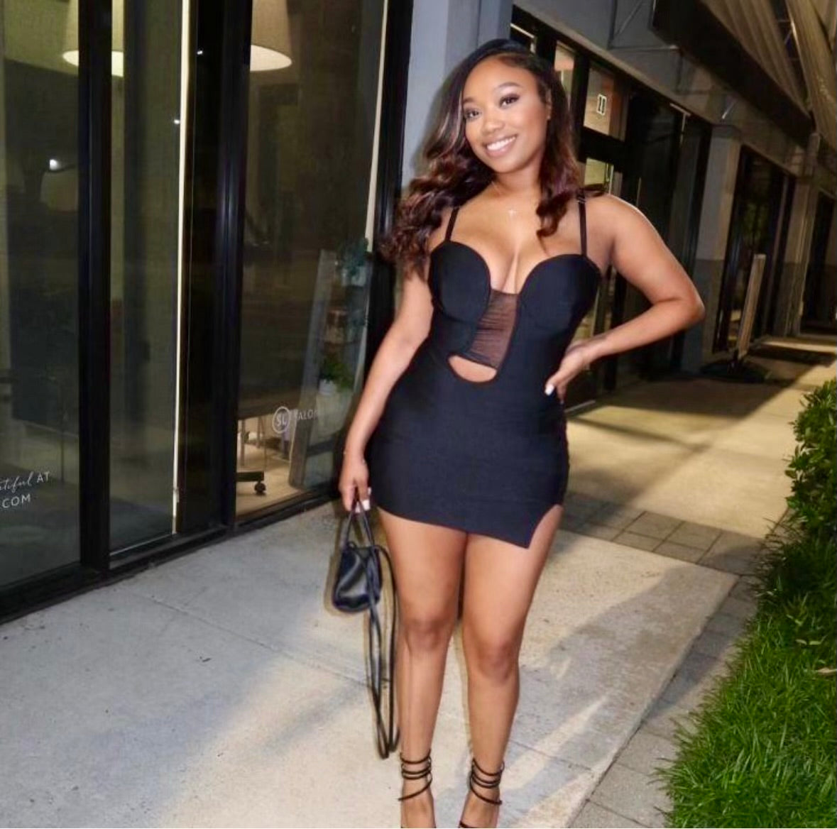 Luxe Mini Bandage Dress